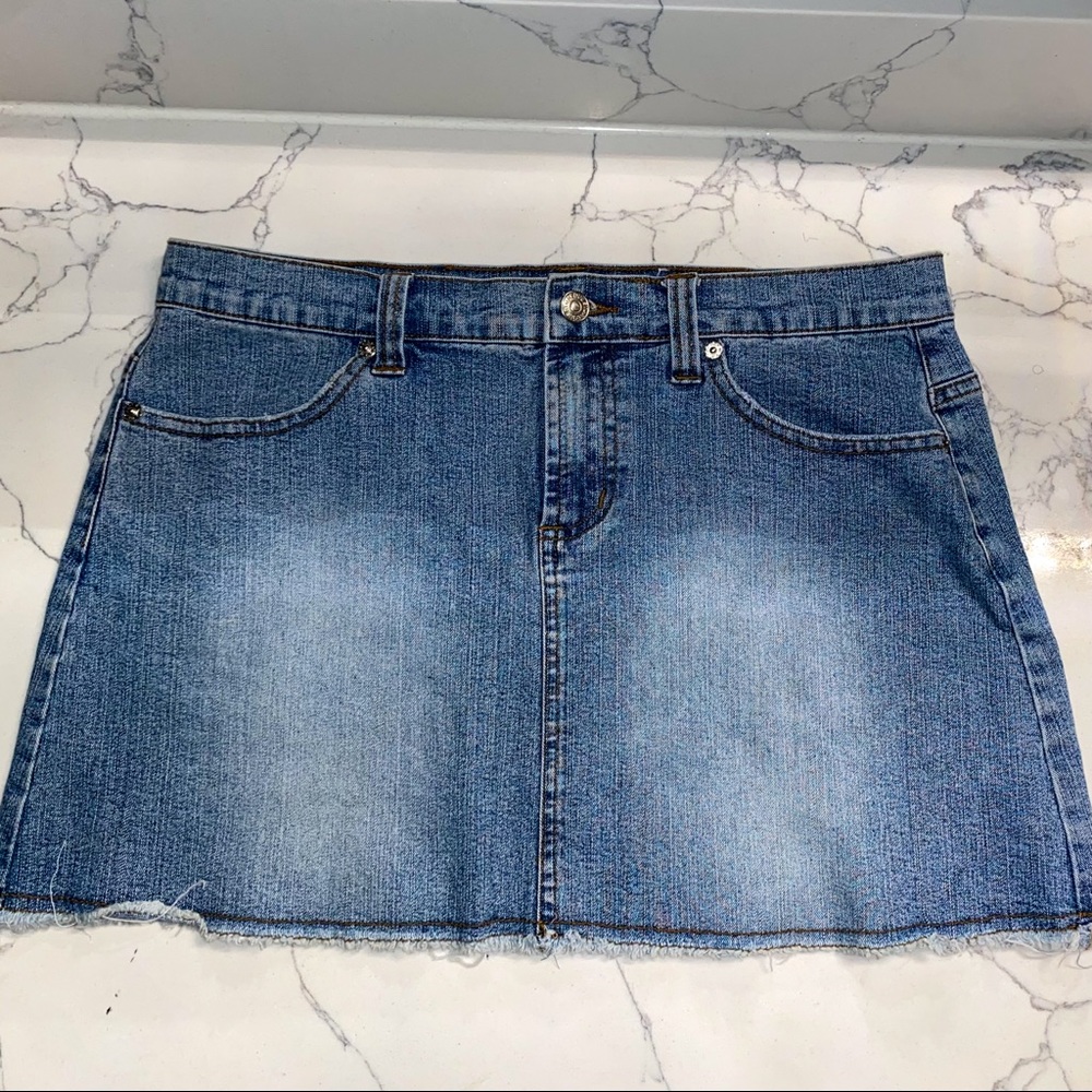 Jean Skirt Mini Skirt